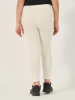 ⁦Styli Girls Solid Elastic Waistband Leggings⁩ - الصورة ⁦5⁩