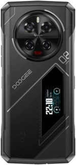 ⁦Doo.goo V40 Pro Rugged Phone, 16GB + 512GB, 6.78-inch Android 14 Dimensity 7300 Octa-Core Processor, 5G, OTG, NFC (Silver)⁩ - الصورة ⁦2⁩