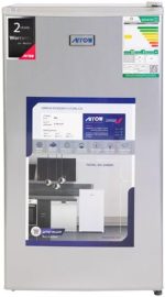 Arrow Single Door Refrigerator, 86 Liters, 3 Cubic Feet | 7 Years Compressor Warranty | Wire Rack & Interior Lighting | Silver | Energy Saving | Defrost Cooling | Model :RO-135RDK