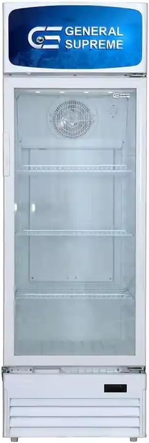 General Supreme Single Door Showcase Refrigerator (11.59 Cu-Ft, 328 Ltrs), White, GSSC320H