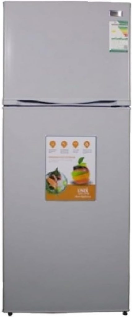 Unix Two Door Refrigerator - 11.4 Feet - 325 Liters - Silver - Omrf-360-S
