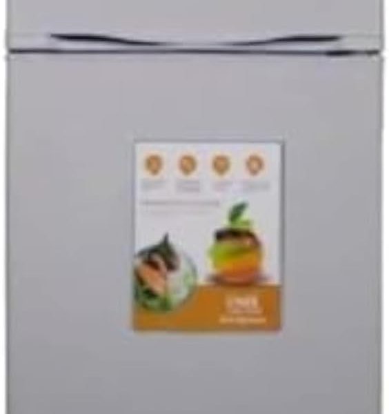 Unix Double Door Refrigerator - 14.9 Feet - 420 Liters - Silver