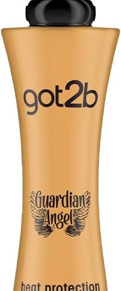Schwarzkopf Got2B Guardian Angel Heat Protection Spray, Finish For Hairstyles With Flat Iron, Hair Straightener, Curling Iron And Blow Dryer 200 Ml