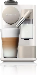 ⁦Nespresso Lattissima One F121 Espresso Capsule Coffee Machine, Automatic Milk System for Cappuccino & Latte, 1 L, 19 Bar Pressure, White⁩ - الصورة ⁦9⁩