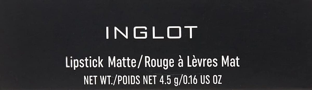 ⁦Inglot Lipstick Matte 438⁩ - الصورة ⁦2⁩