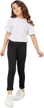 Styli Girls Solid High Rise Leggings