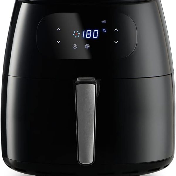AL SAIF 9Liter 1800W Electric Air Healthy Fryer With Digital to Fry, Bake, Grill, Roast Or Reheat, Black AL7304 2 Years warranty