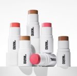 ⁦MAKEUP BY MARIO Original | Sculpt & Pop On the Go - Duo Mini Contour and Blush | 2 x 4 grams | by Bella | Mini Dark/RASPBERRY, 4 grams (Pack of 1)⁩ - الصورة ⁦3⁩
