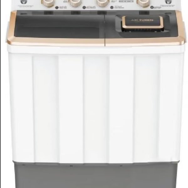 Dansat Twin Tub Top Loading Washing Machine, White, Model DAN11TW
