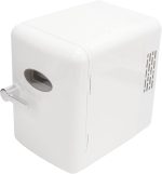 ⁦LJCM 6L Car Refrigerator, 45W 220V White Portable Refrigerator Space Saving Compact Structure for Home (UK Plug)⁩ - الصورة ⁦7⁩