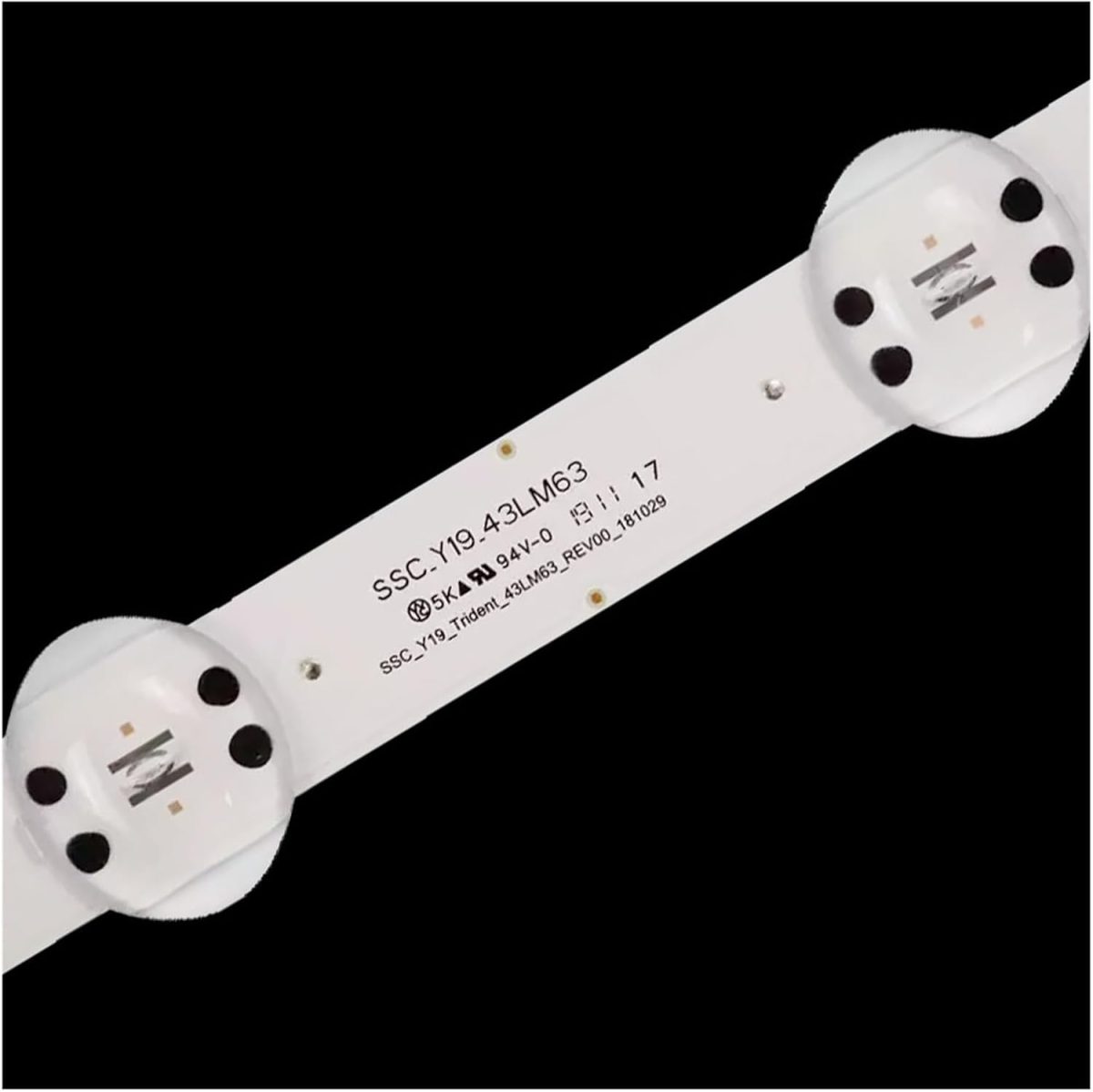 SHYHHTS 3pcs/set 6V 423mm TV Backlight for L/G 43inch CSP SSC_Y19_43LM63 SSC_Y19_Trident_43LM63_REV00_181029 43LM6300PLA
