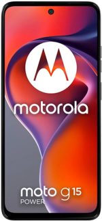 Motorola Moto G15 Power Dual-SIM 256GB ROM + 8GB RAM (GSM Only | No CDMA) Factory Unlocked 4G/LTE Smartphone (Gravity Grey) - International Version