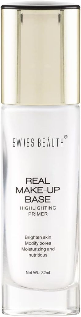 SWISS BEAUTY Real MakeUp Base Highlighting Primer, Shade-03,30ml