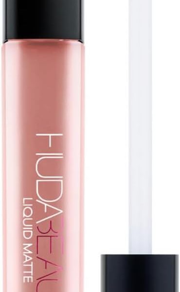 Huda Beauty Liquid Matte Ultra-Comfort Transfer-proof Lipstick - Wifey, Honey Beige