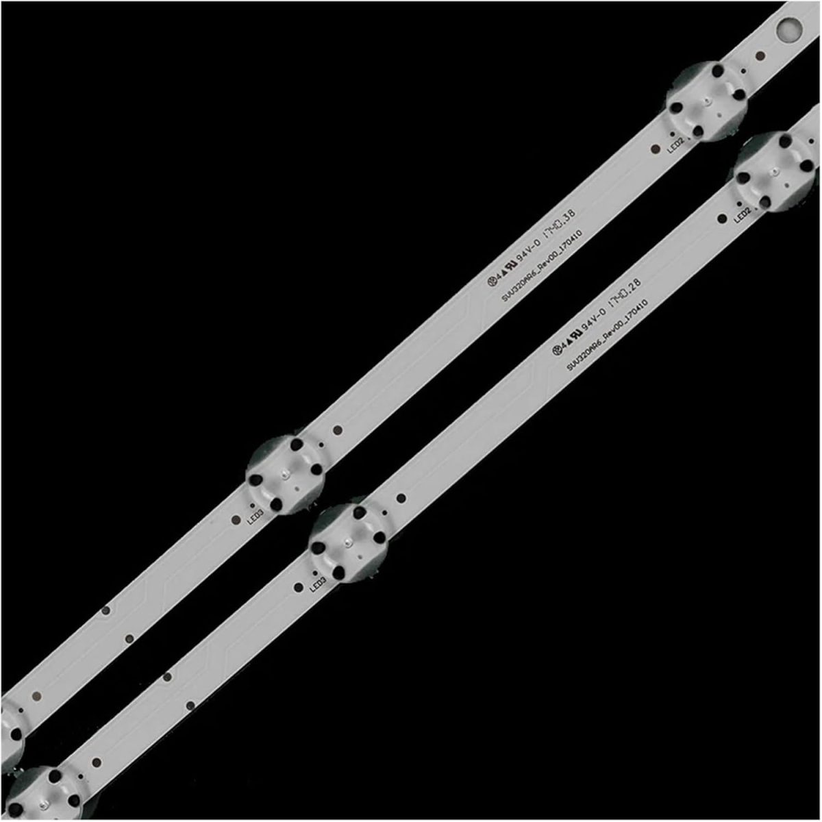 ⁦SHYHHTS 2pcs 575mm TV Backlight Strip for Ve.s/tel 32inch 6 Lamp VES315WNDX-2D-N11 32" DLED32287HDCNTDFVPZ 32HL530 32SCH5630 32FX420H⁩ - الصورة ⁦2⁩