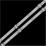 ⁦SHYHHTS 2pcs 575mm TV Backlight Strip for Ve.s/tel 32inch 6 Lamp VES315WNDX-2D-N11 32" DLED32287HDCNTDFVPZ 32HL530 32SCH5630 32FX420H⁩ - الصورة ⁦2⁩