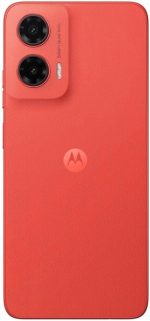 ⁦Motorola Moto G35 Dual-SIM 128GB ROM + 4GB RAM (GSM Only | No CDMA) Factory Unlocked 5G Smartphone (Guava Red) - International Version⁩ - الصورة ⁦4⁩