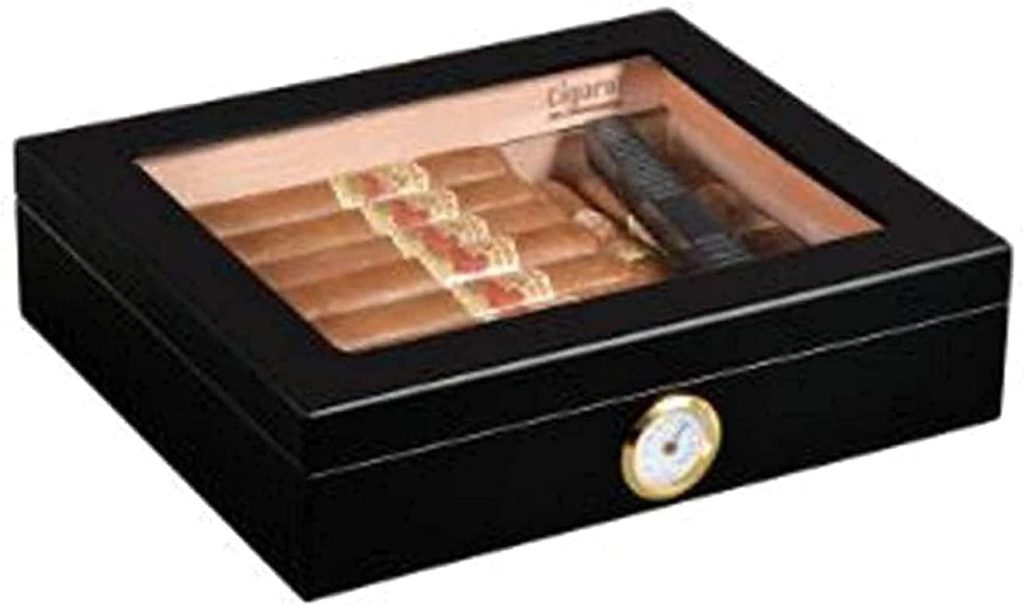 Cigar Box Cigar Box Cigar Moisturizing Humidity Cigar Seasoning Box Cigar Cabinet Cigar Wauyan