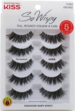 Kiss So Wispy Pompadour Lashes 5 Pairs (Pack of 2)