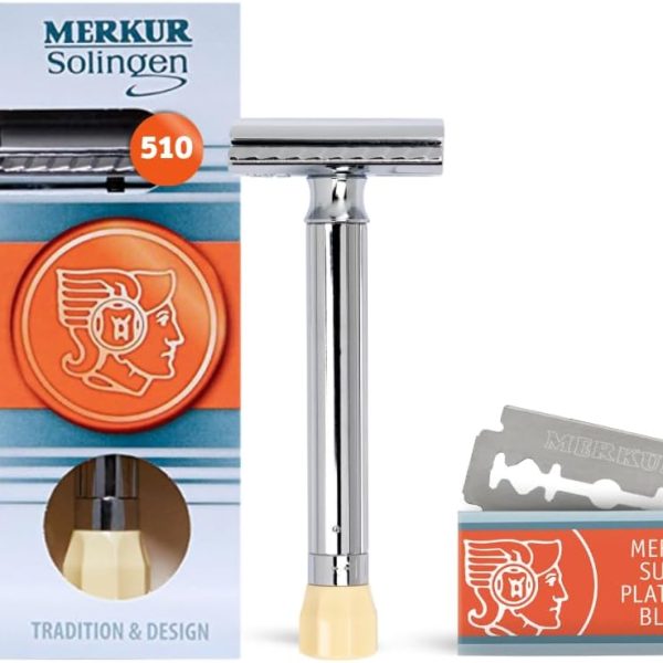 Merkur Progress Long Handle Adjustable Safety Razor