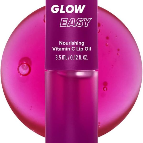 I DEW CARE Glow Easy | Vitamin C Lip Oil | Korean Skincare, Vegan, Cruelty-Free, Gluten-Free, Paraben-Free