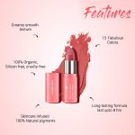 ⁦Biotique Natural Makeup Magicolor Lipstick, Winter Kiss⁩ - الصورة ⁦2⁩
