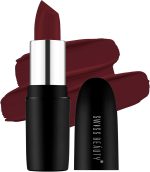 Swiss Beauty Pure Matte Creamy Lipstick | Non-drying, Highly pigmented Lipstick | Shade- Murphy Brown, 3.8gm|