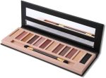 ⁦Joyzzz Nude Eyeshadow Palette, 2 PCS Long Lasting Glitter Eyeshadow, Waterproof High Pigmented Pink Eyeshadow Palette, Beauty Makeup Kit, Colorful Makeup Products for Party, Festival, Daily Use⁩ - الصورة ⁦7⁩