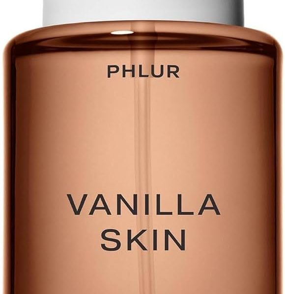 PHLUR Vanilla Skin Body Mist - Hair & Body Fragrance Mist - Vanilla Body Spray with Pink Pepper, Cashmere Wood & Sandalwood (8 Fl Oz)