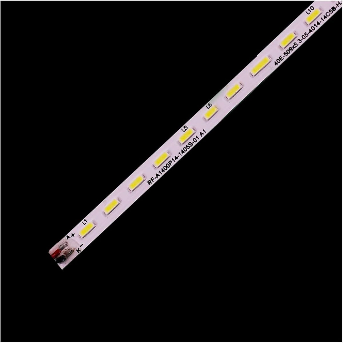⁦SHYHHTS 510mm 1pc 3V Led Backlight Bar for A.T/A 40inch RF-A1400P14-1405S-01 LED40C380 405S-01 LED40C380⁩ - الصورة ⁦2⁩