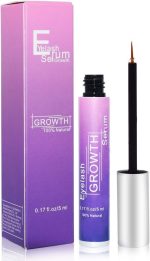 NALACAL Premium Eyelash Growth Serum, Advanced Lash Serum for Eyelash Growth and Thickness, Enhances Lashes and Brows for Fuller Look, Eyelash and Eyebrow Enhancer, 5ML