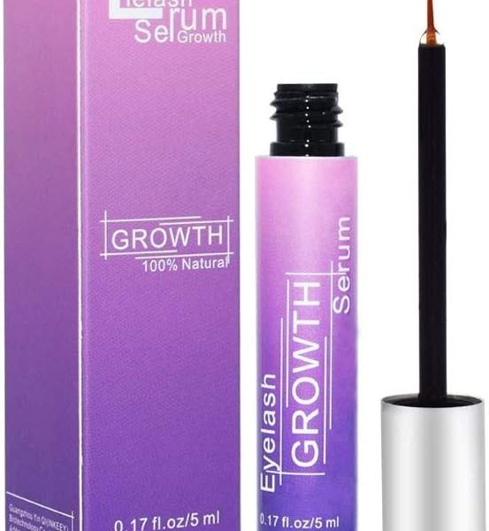 NALACAL Premium Eyelash Growth Serum, Advanced Lash Serum for Eyelash Growth and Thickness, Enhances Lashes and Brows for Fuller Look, Eyelash and Eyebrow Enhancer, 5ML