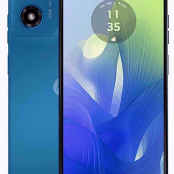 Motorola Moto G04 DUAL-SIM 128GB ROM + 4GB RAM (GSM Only|No CDMA) Factory Unlocked 4G/LTE Smartphone (Satin Blue) - International Version