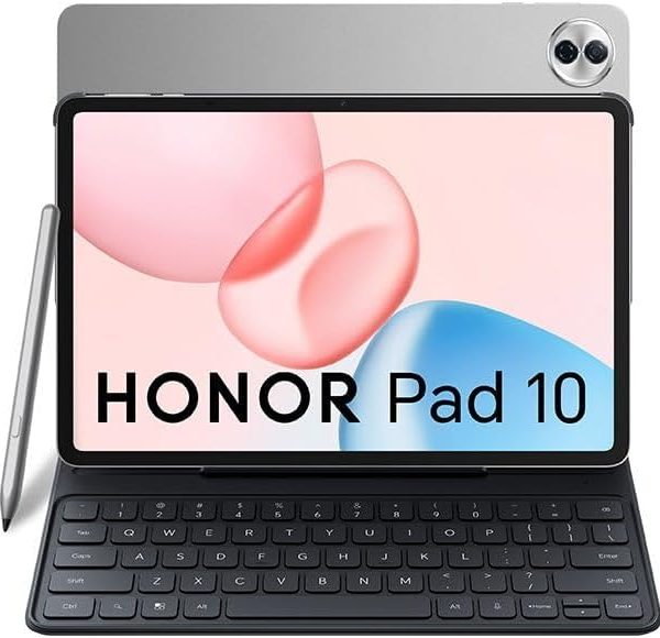 Honor Pad 10 12.1 Inch Wi-Fi Tablet Gray 8GB RAM 256GB With Free Keyboard Case And Honor Choice Pencil - Middle East Version