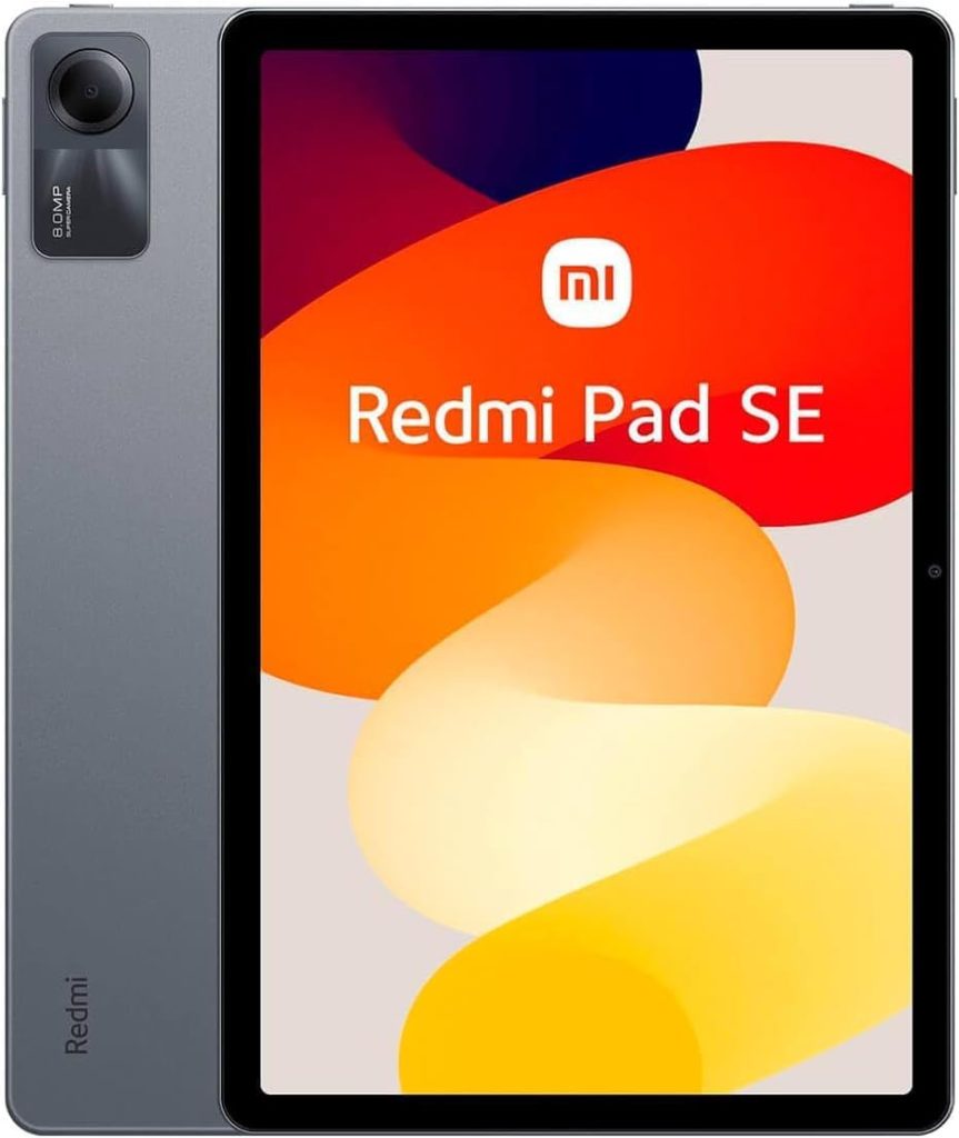 Xiaomi Redmi Pad SE Tablet 11 inch 8GB + 256GB Resolution 1200 x 2000, 90hz Display, Battery 8000mAh, 10W Fast Charging WiFi Grey
