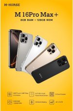 ⁦Amhorse M16 Pro Max 64GB 8GB RAM (Gold)⁩ - الصورة ⁦4⁩