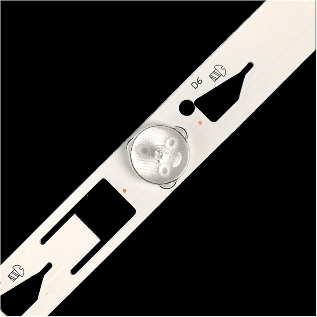 ⁦SHYHHTS 537mm 3V Led TV Backlight Strip for T.C/L 48inch TMT_48S4600_3030C-8S1P 48S4610 D48E167 L48F1600E B48E650 L48F1600E 48FS3700 48FS3⁩ - الصورة ⁦2⁩