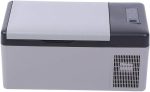 MXMMUB Portable Refrigerator, 16.5L Large Capacity Anti vibration Fridge Freezer Electric Cooler with Digital Temperature Control Panel, for Home Travel, Car, SUVs, Station Wagons