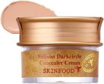 SKINFOOD Salmon Dark Circle Concealer Cream #1 - Concealer for Dark Circles - Under Eye Concealer for Dark Spots and Wrinkles - Full Coverage Under Eye Concealer - 0.35 Oz/10 g (Salmon Blooming)