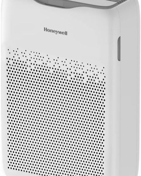 Honeywell Air Purifier for Home, 4 Stage Filtration, Covers 36 m², H13 HEPA Filter, Activated Carbon Filter, Removes 99.99% Pollutants - Air touch V2