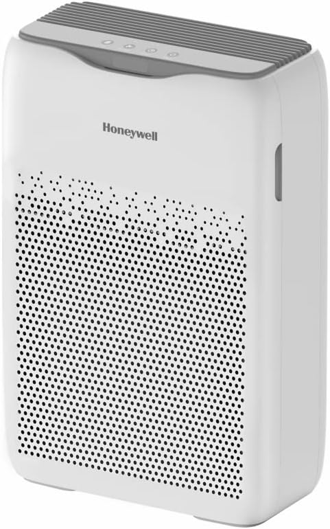 Honeywell Air Purifier for Home, 4 Stage Filtration, Covers 36 m², H13 HEPA Filter, Activated Carbon Filter, Removes 99.99% Pollutants - Air touch V2