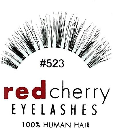 Red Cherry False Eyelashes #523 (Pack...