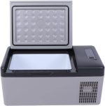 ⁦MXMMUB Portable Refrigerator, 16.5L Large Capacity Anti vibration Fridge Freezer Electric Cooler with Digital Temperature Control Panel, for Home Travel, Car, SUVs, Station Wagons⁩ - الصورة ⁦8⁩