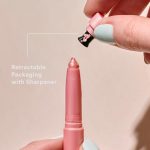 ⁦3INA MAKEUP - The 24H Eye Stick 505 - Tile red Eyeshadow Stick with Creamy Texture - 24H Waterproof Eyeshadow with Matte Shimmer & Metallic Finish - Multitaskig Eyeshadow⁩ - الصورة ⁦5⁩