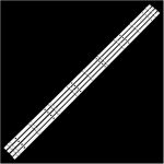 ⁦SHYHHTS 4Pcs/set 50inch 960mm LED Backlight TV Strip for MS-L1255 V7 9led HL-00500A30-0901S-04 K50DLX9US PU50S7XL K50DLX9US CX500DLEDEM⁩ - الصورة ⁦3⁩