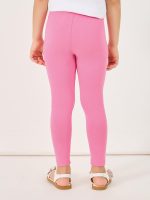 ⁦Styli Girls Solid Elastic Waistband Cotton Leggings⁩ - الصورة ⁦5⁩