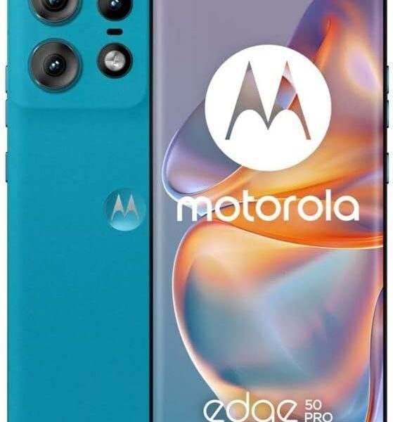 Motorola Edge 50 Pro Dual-SIM 512GB ROM + 12GB RAM (GSM Only | No CDMA) Factory Unlocked 5G Smartphone (Caneel Bay) - International Version