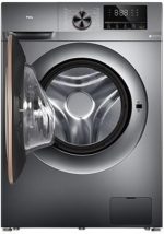 ⁦TCL C2110FLG Front Load Automatic Washing Machine with Inverter Motor, 10 kg Capacity, Grey⁩ - الصورة ⁦2⁩