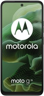 ⁦Motorola Moto G35 Dual-SIM 128GB ROM + 4GB RAM (GSM Only | No CDMA) Factory Unlocked 5G Smartphone (Leaf Green) - International Version⁩ - الصورة ⁦5⁩