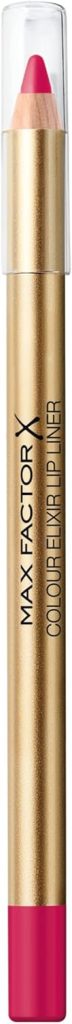 Max Factor Colour Elixir Lip Liner 45 Rosy Berry Lip Liner for Ideally Defined Lips with Smooth Texture and Matte Finish Extends Lasting Lipstick 5g